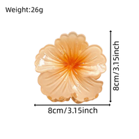 Penjepit Rambut Bunga Hawaii Cantik Grosir, Daya Cengkeram Kuat Anti-Selip, Produsen Jepit Rambut Hibiscus untuk Liburan Pesta Pantai