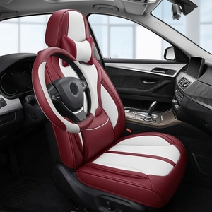 <span class=keywords><strong>Coprisedili</strong></span> Auto in Pelle di Lusso Glide Core, Set Completo 10 Pezzi, Universali per Tutte le Stagioni, Stile Business per <span class=keywords><strong>Sorento</strong></span> - Product Image 1