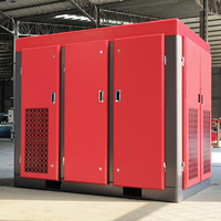 Compresseur d'air à vis industriel silencieux, faible bruit 60 dB, compresseur à vis rotatif à économie d'énergie pour atelier