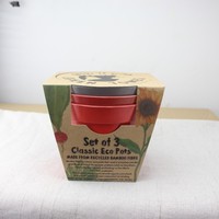 Meilleur vendeur et avis pot de fleur bio et écologique en fibre de bambou