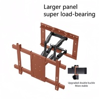 Soporte de montaje en pared de TV de movimiento completo resistente A11 soportes de TV giratorios de inclinación articulados de acero para LCD y Plasma