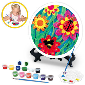 3D Insect World yeso pintura DIY rompecabezas juguetes Playhouse niños Doodle dibujo colorear Graffiti juguete - Product Image 1