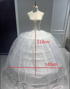 <span class=keywords><strong>Jupon</strong></span> en tulle à <span class=keywords><strong>6</strong></span> <span class=keywords><strong>cerceaux</strong></span> pour robe de bal, robe de Quinceañera, accessoires de mariage, robes de mariée, <span class=keywords><strong>crinoline</strong></span> - Product Image 2