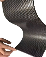 Écran d'affichage flexible à LED P2.5 GOB, module souple pour façade incurvée de colonne de centre commercial