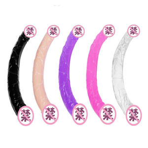 ดิ๊กโด้แบบสอดสองด้าน รูปทรงสมจริง กันน้ำ 100% พร้อมหัวฉีดชะลอการหลั่ง สำหรับผู้ชาย ผู้หญิง และเกย์ ใช้สอดก้นสำหรับช่วยตัวเอง - Product Image 2