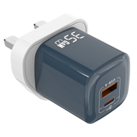 Cargador USB C de 35W para iPhone 17 con Carga Rápida, Nexode, 2 Puertos, GaN, PPS, Compacto, para iPhone, Galaxy y Más