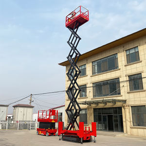 Plataforma elevadora de tijera móvil autopropulsada de alta calidad de <span class=keywords><strong>6</strong></span> ~ 14m Plataformas de trabajo aéreo hidráulico - Product Image 2