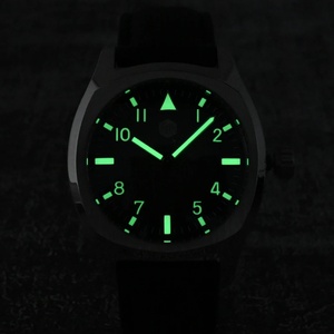 Montre sport pour homme San Martin SN0026-G, design original, montre mécanique automatique de luxe pour homme, cadran à motif de grille à pression d'huile - Product Image 5