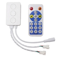 Contrôleur LED Pixel IC adressable SP601E BT APP Musique SYNC Double sortie de signal Ws2811 Ws2812 Sk6812 1903