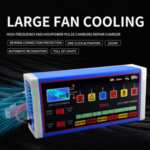 <span class=keywords><strong>12V</strong></span>/24V対応 高出力全自動バッテリー充電器 自動停止機能付き 車両用 - Product Image 4
