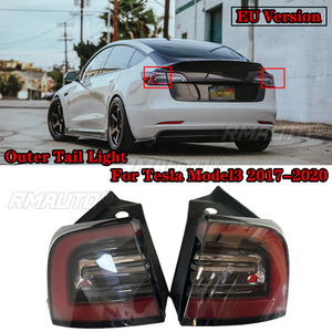 Feu arrière extérieur pour Tesla Model 3 2017-2020 Version UE, feu stop, feu de brouillard, feu de position, accessoires de voiture 107739700H - Product Image 1