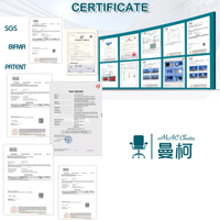 Silla de oficina ergonómica profesional de malla sin brazos, de lujo moderna, color rosa, de Foshan, con certificación BIFMA, hecha con tela de alta calidad.