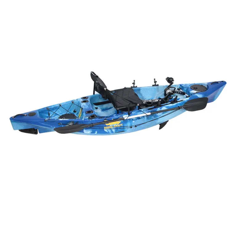 La cina produce kayak a pedale singolo con 1x <span class=keywords><strong>barca</strong></span> da pesca a motore elettrico