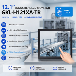 Monitor Táctil de Escritorio Premium, Monitor Táctil USB de Escritorio, Monitor Táctil Industrial de Escritorio con Soporte de Escritorio - Product Image 1