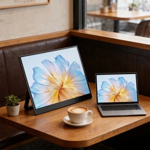 15.6 Inch 1080 Gaming Monitor Type C HD Adjustable Folding <b>Stand</b> for PC Phone <b>Switch</b> PS5 Office Travel Wireless Portable Monitor - Product Image 2