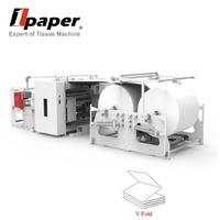Ligne de production de machines à papier hygiénique automatiques à tirage par le bas Onepaper pour sacs, papier hygiénique de haute qualité, capacité de 5 à 7 tonnes/jour