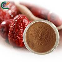 Extrait de poudre de datte rouge pure et naturelle soluble dans l'eau, à base de plantes pour les compléments alimentaires et les mélanges de tisanes