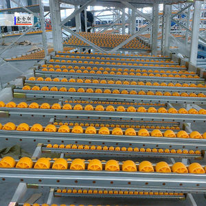 Эффективный автоматический гравитационный роликовый толкатель, стойка, скользящая полка, алюминиевые гравитационные картонные полки - Product Image 2