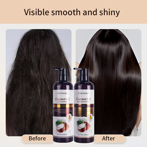 Ensemble de produits capillaires à marque privée sans sulfate, soin hydratant et nourrissant pour cheveux bouclés, shampoing et après-shampoing - Product Image 5