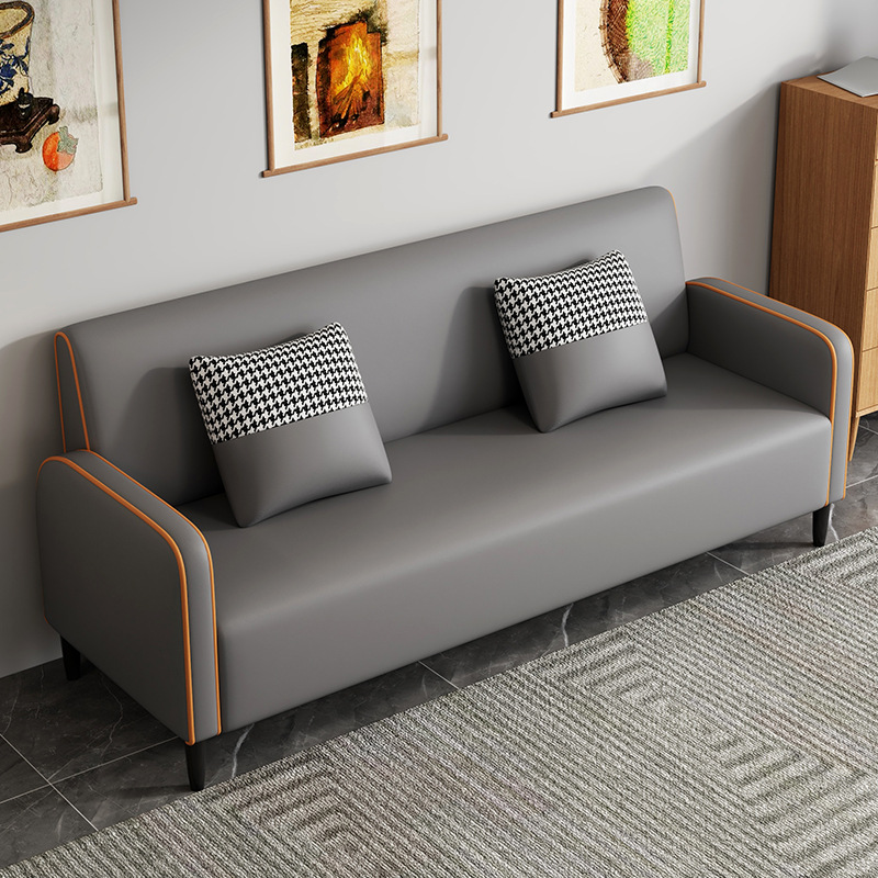 เบาะรองนั่งหนังฟองน้ำลายอุ้งเท้าแมวสีเทาเข้ม