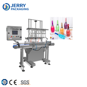 JERRYPACK JOF-8 50Ml-2000Ml Tám Vòi Phun Tự Động Bằng Mức Độ Tràn Lấp Lánh Rượu Vang Làm Đầy Máy - Product Image 1