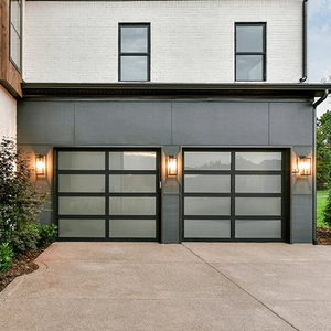 Portes <span class=keywords><strong>de</strong></span> <span class=keywords><strong>garage</strong></span> <span class=keywords><strong>de</strong></span> haute qualité, design en aluminium, <span class=keywords><strong>avec</strong></span> <span class=keywords><strong>serrure</strong></span> d'urgence - Product Image 1