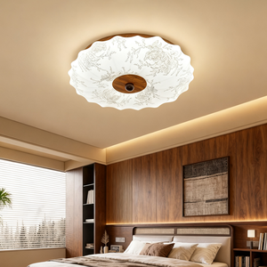 Plafonnier LED en forme de <span class=keywords><strong>nuage</strong></span>, style crème français, avec base en fer et couvercle en acrylique, montage encastré, luminaires modernes pour chambre à coucher, éclairage chaleureux - Product Image 3