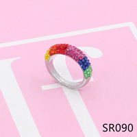 Bague en métal géométrique vintage SR8, démarquez-vous dans le style urbain. Accessoires uniques et cool.