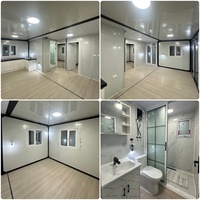 Nouvelle conception de maison conteneur préfabriquée extensible de 40 pieds ou 20 pieds, 1, 2, 3, 4 ou 5 chambres, maison mobile pliable en vente