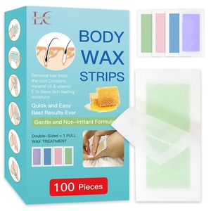 Lance Private Label - 100 Bandas Depilatorias Sin Alcohol para Rostro y Cuerpo, 100 Bandas para Todo Tipo de Piel - Product Image 1