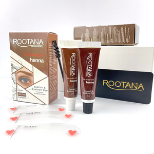 Kit de levantamiento de pestañas con tinte de henna para <span class=keywords><strong>cejas</strong></span> de larga duración y resistente al agua con logotipo personalizado - Product Image 1