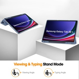 2025 pour Samsung Tab S10 Ultra 14.6 étui <span class=keywords><strong>de</strong></span> protection plat pour clavier souple avec fente pour stylo 11 pouces <span class=keywords><strong>housse</strong></span> <span class=keywords><strong>de</strong></span> <span class=keywords><strong>tablette</strong></span> en métal - Product Image 3