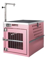 Cage de transport solide et respirante pour animaux de compagnie en alliage d'aluminium NO.4 (simple) – Idéale pour toutes les saisons