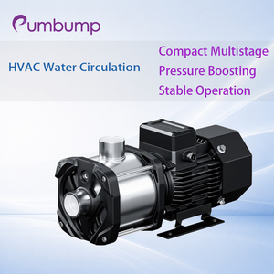 ปั๊มหอยโข่งแบบหลายใบพัดแนวตั้ง CHM สำหรับระบบ HVAC จ่ายน้ำเพิ่มแรงดัน ระบบน้ำเย็น ดีไซน์กะทัดรัด <span class=keywords><strong>MINAMOTO</strong></span> OEM - Product Image 1