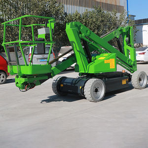 מותג סיני מופעל עבודה אווירית פלטפורמה ישר זרוע חשמלית חשמלית בום טלסקופית - Product Image 5