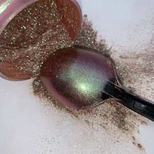 Pigmento de perla de alta calidad, sombra de ojos, pigmento de maquillaje, polvo suelto para pintura automotriz, caramelo - Product Image 1