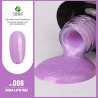 YDC OEM Gel de construction liquide pour extension d'ongles, Gel Polish en vrac, couleurs transparent, blanc, rose, gelée, sans sensation de brûlure, 1 KG pour ongles