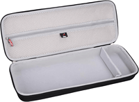 Étui rigide personnalisé pour clavier, sac de transport pour la plupart des claviers, boîte de rangement protectrice avec poignée (étui seul)