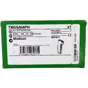 Input Module TM5SAI4PH PLC Module - Product Image 1