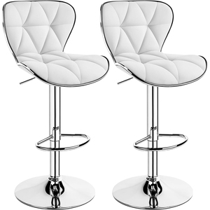 Оптовые барные стулья с высокой спинкой и подставкой для ног, поворотные, для дома, бара, паба, вечеринок, ресторана - Product Image 4