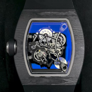 Reloj Super Skeleton para hombre, reloj de pulsera deportivo impermeable a la moda de fábrica APS, reloj de movimiento mecánico automático de fibra de carbono - Product Image 2