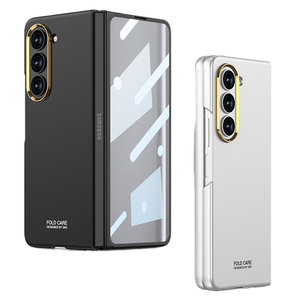 ZFold5 custodia per telefono con lenti a contatto, pellicola rigida pieghevole opaca-protezione transfrontaliera adatta - Product Image 1