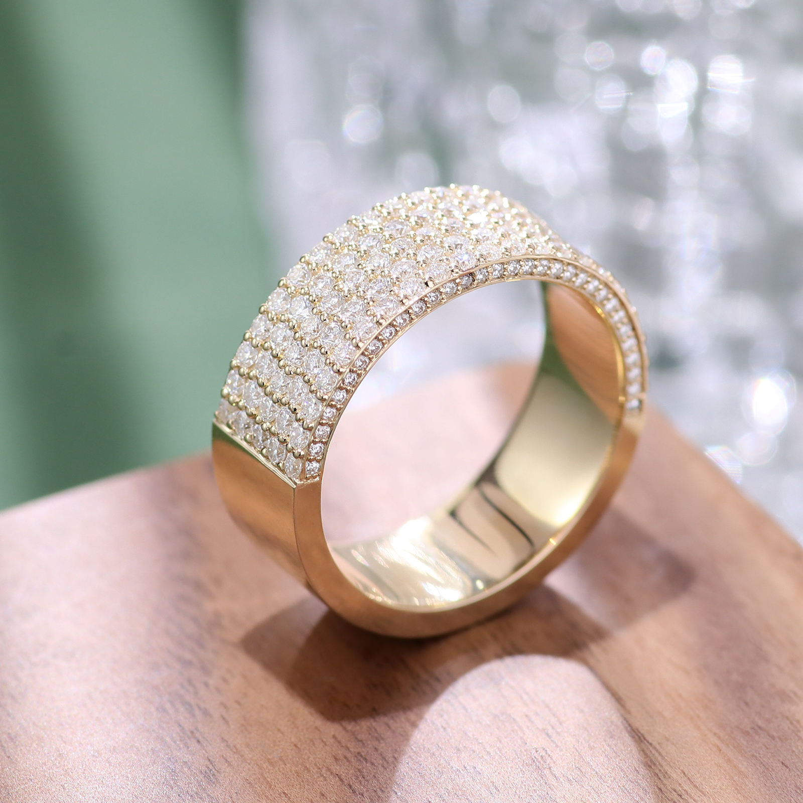 แหวนเพชรแล็บโกลด์ 18K