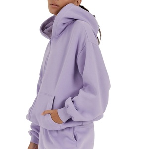 Sudaderas con Capucha de Forro Polar al por Mayor para Mujer, Personalizadas, Largas, Extra Grandes, de Manga Larga, Tallas Grandes, con Logotipo Bordado, Chaquetas Deportivas - Product Image 5
