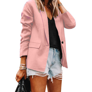 <span class=keywords><strong>Chaqueta</strong></span> de <span class=keywords><strong>talla</strong></span> <span class=keywords><strong>grande</strong></span> para <span class=keywords><strong>mujer</strong></span>, traje Formal, varios colores, 5XL, otoño - Product Image 5