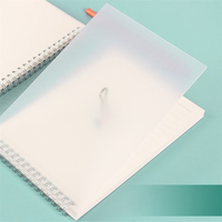 Classeur à anneaux réutilisable en PVC A5 A6 pour bureau, école, agenda hebdomadaire, carnet de notes en papier recyclé, sac Opp, Promotion, carnet d'adresse OEM