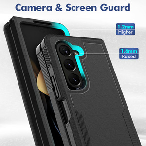 Funda híbrida para teléfono móvil duro de PC para Samsung <span class=keywords><strong>Galaxy</strong></span> Z Fold 4 5 <span class=keywords><strong>360</strong></span>, funda protectora para teléfono a prueba de golpes para Samsung Z Fold 5 - Product Image 3