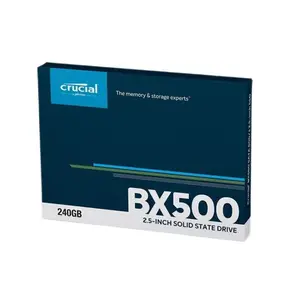 Orijinal Crucial BX500 240GB 500GB 1TB SSD 2.5 "3D NAND SATA 3.0 sabit disk dizüstü ve masaüstü için