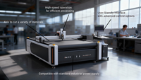 Máquina de Corte Automática CNC AOL con Cuchilla Oscilante para Goma, Cerámica, Fibra y Juntas