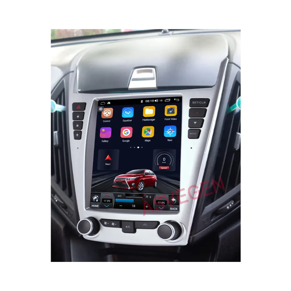 シボレーエクイノックス2010-2016ローバージョンGPSナビゲーションプレーヤー用の新しい車8.7 'AndroidスクリーンAndroidカービデオDVDプレーヤー